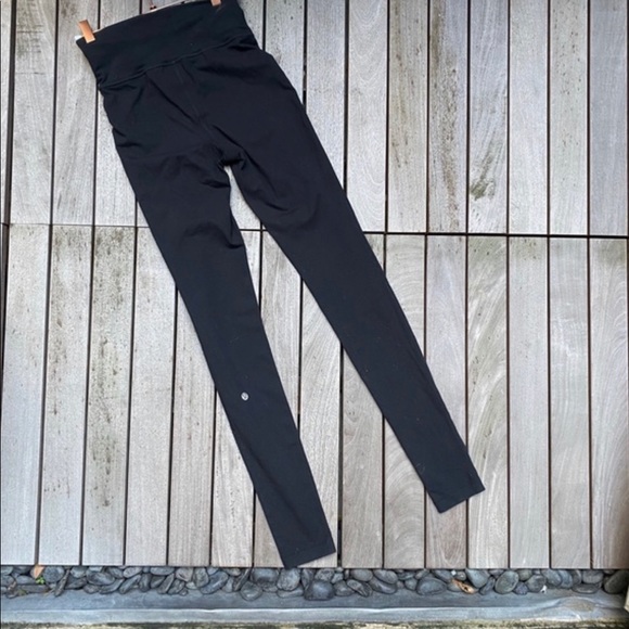 LULULEMON High Speed Black High Waisted Leggings - Picture 3 of 6